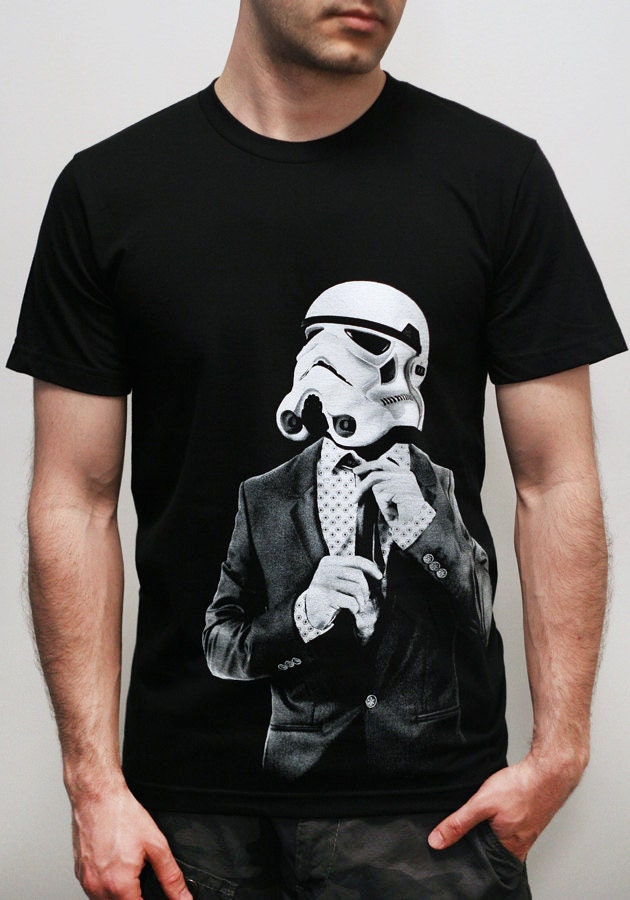 Smarttrooper - Mens t shirt / Unisex t shirt  ( Star Wars / Storm trooper t shirt )