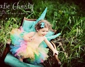 Sweet Rainbow Tutu Birthday Girl Newborn Baby 1st Birthday Toddler Girl Party Tutu