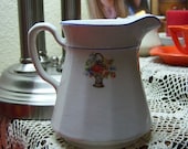 Spring Cleaning Sale Tiny Vintage cream pitcher