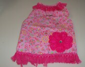 Small Girly Girl Pink Dog Harness Vest  Chihuahua Poodle Yorkie puppy