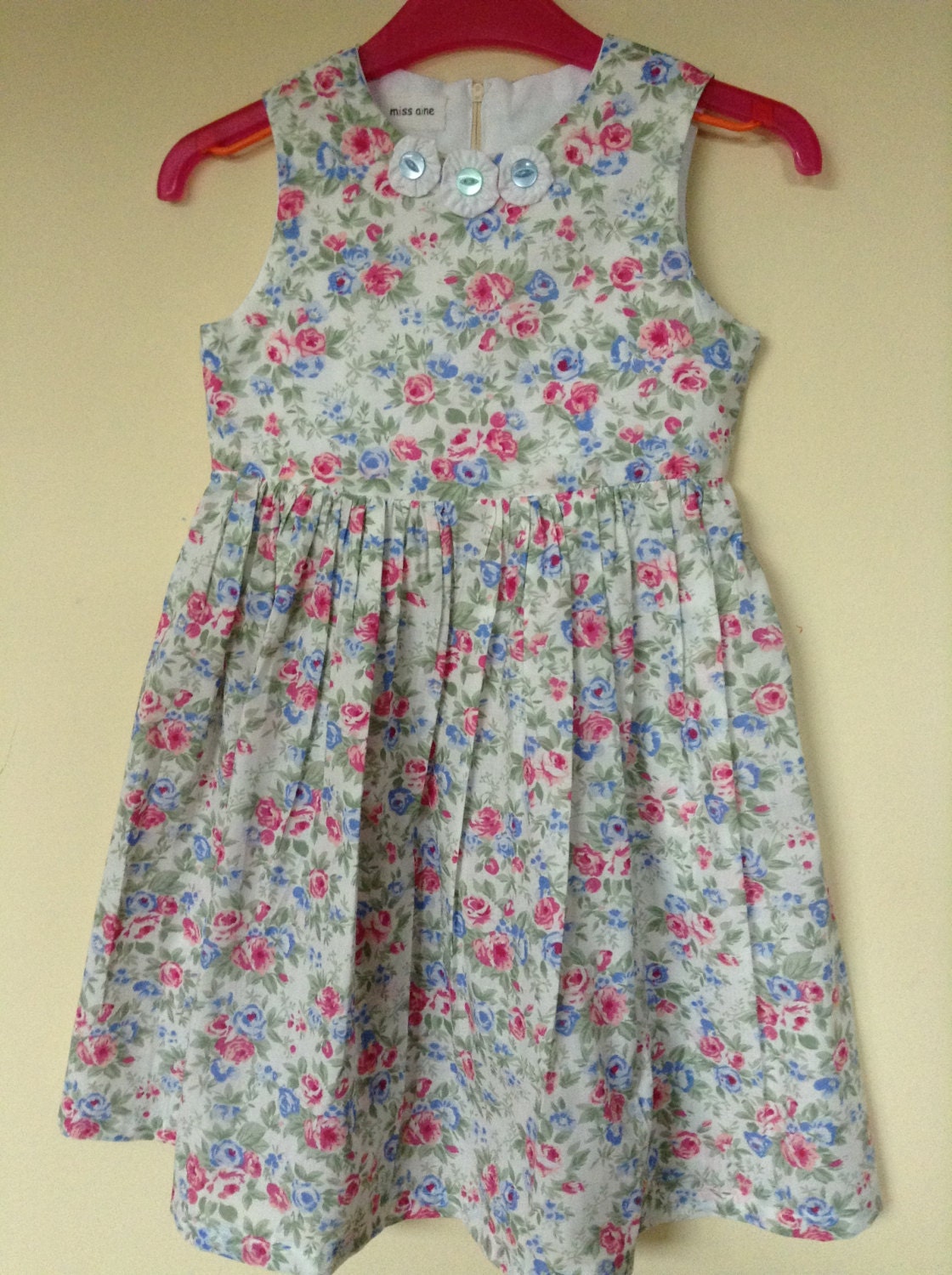 Girl's Polycotton Summer Dress