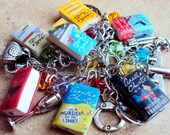 ADULT SIZE AgathaChristie Books Fringe Charm Bracelet