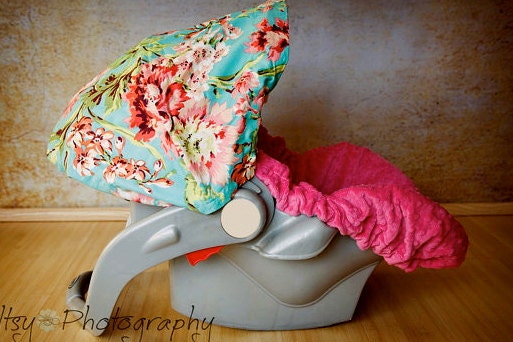 Baby Car Seat Cover in Summer Love