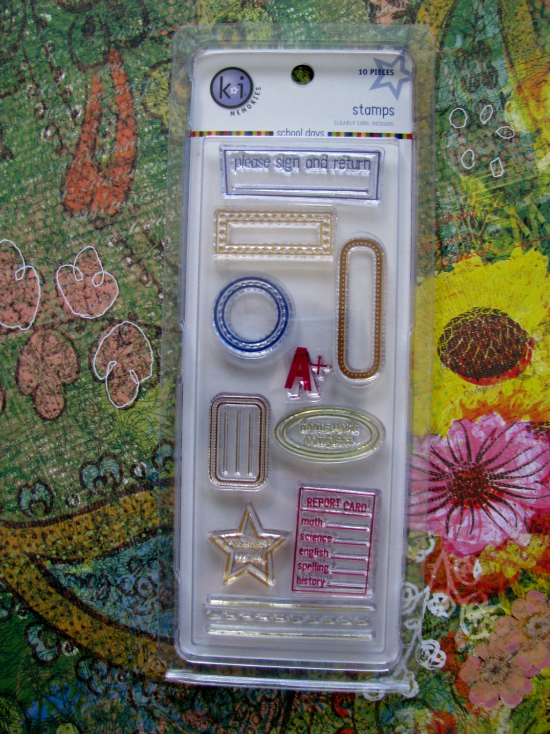School Days - Stamp Set, KI Memories