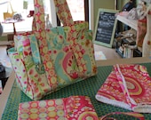 Ultimate Diaper Bag Set --- Crafted from your choice of designer fabric