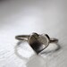 Sweet Heart Sterling Stacking Ring