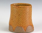 Mustard Yellow Elephant Leg Yunomi