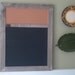 Kitchen, Office or Restaurant Chalkboard and Cork Board.   FREE shipping until August 31st