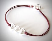 Sterling Love Love Love bracelet
