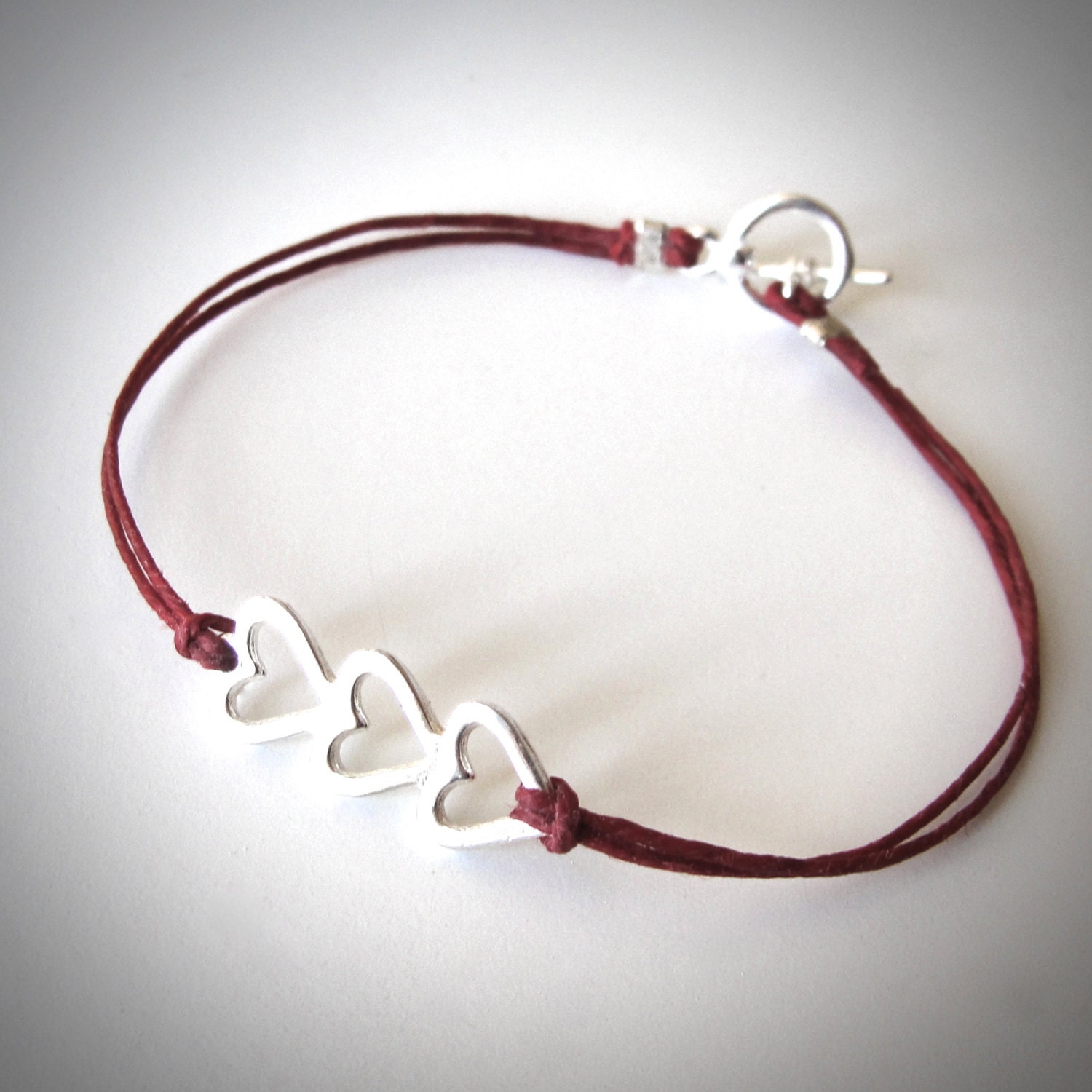 Sterling Love Love Love bracelet