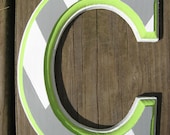 Painted Wooden Letters (7 plus letters)