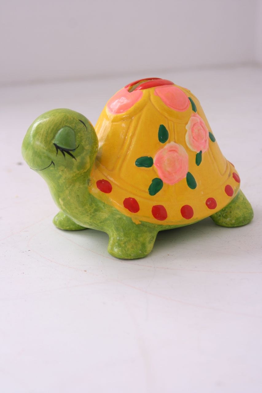 Vintage turtle bank