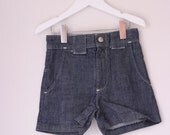 Vintage NOS children's denim shorts