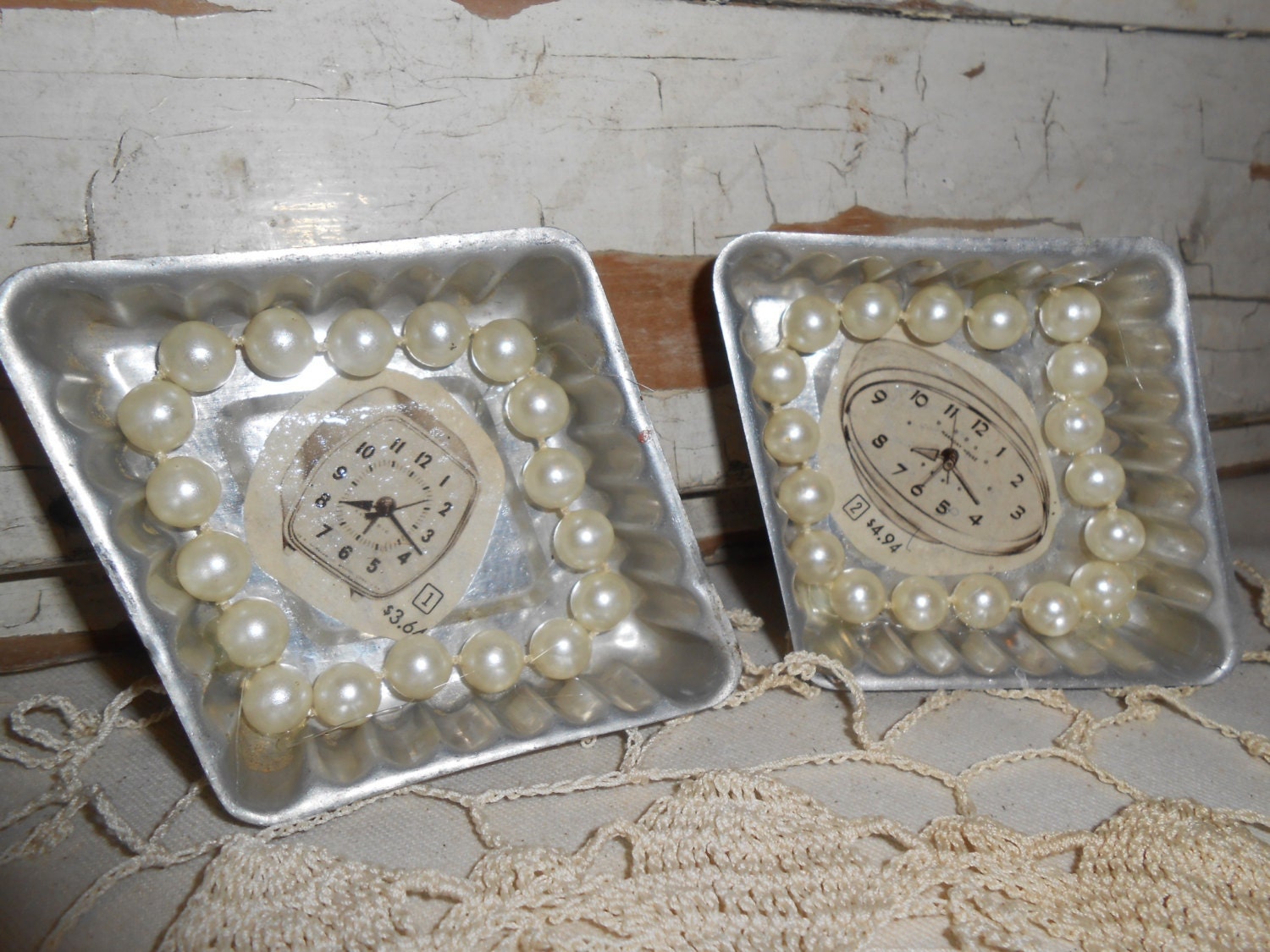 Vintage Repurposed Tin Molds