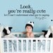 Look, you're really cute but I don't understand what you're saying - Finding Nemo Vinyl Wall Decal for the Nursery