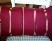 Outdoor pillow- mahogany Sunbrella Fabric