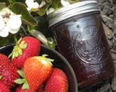 NEW Strawberry Wine Jam 16 oz Jar Merlot Preserves
