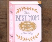 Best Mom Illustrated Card