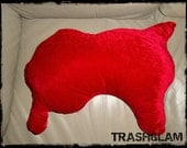 NEW Decorative RED velvet Blood Spill Novelty Cushion Punk goth zombie VAMPIRE
