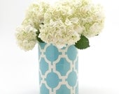 Utensil Vase in  Hampton LInks Papago colorway