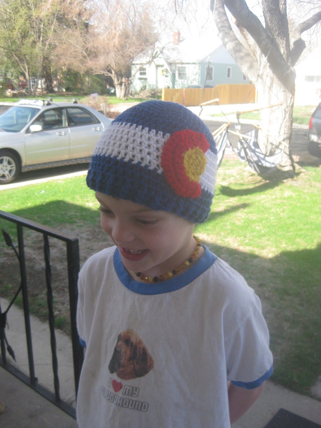 Crocheted Colorado Beanie - Child