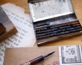 Antique Date Stamp Set - Vintage