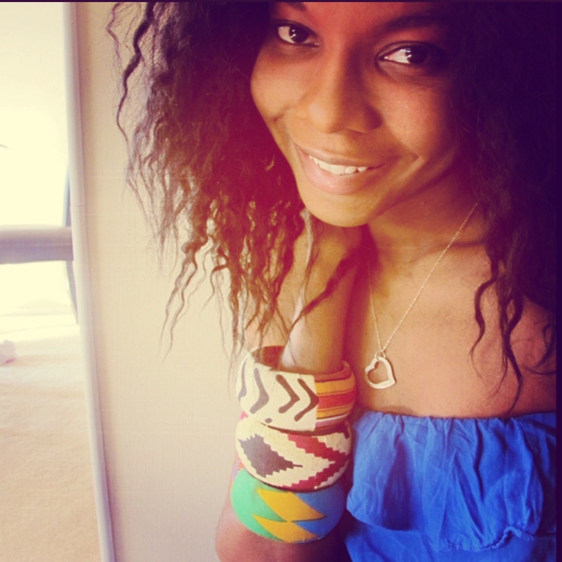 ONE African Tribal Bangle