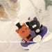 Lovely cat and  kitty Wedding Cake Topper