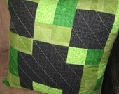 Creeper Quilted Pillow Cover - Light Backing
