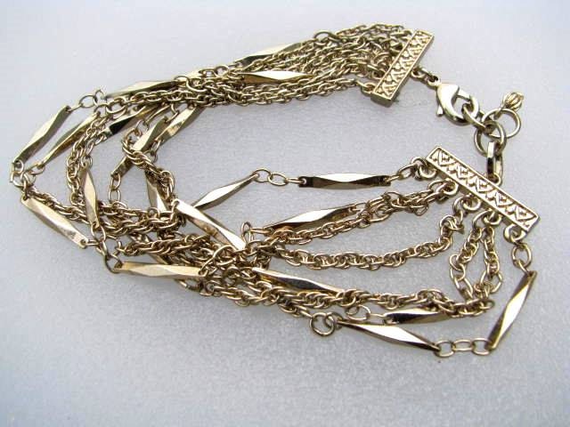 MultiStrand Gold Bracelet