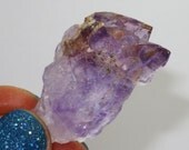 Arcturian Starbrary - Amethyst Elestial Quartz Crystal Point From - Madagascar