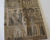 Newsprint Newspaper Paper Bags 8.5 x 11 Pack 25