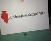 Illinois  State Notecards - set of 10