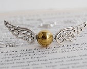 Seeker's Quest - Golden Snitch Necklace