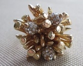 Renegade cluster pave bead Ring Galaxy crystals - size 6 / 7/ 8