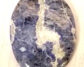 Cabochon Sodalite and Quartz