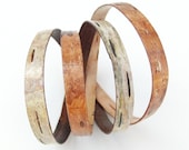 Birch bark wrap bracelet