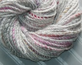 Rabbit Princess handspun two ply angora,merino and silk yarn