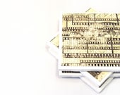Tile Coasters - Vintage Film - Set of 4 Coasters