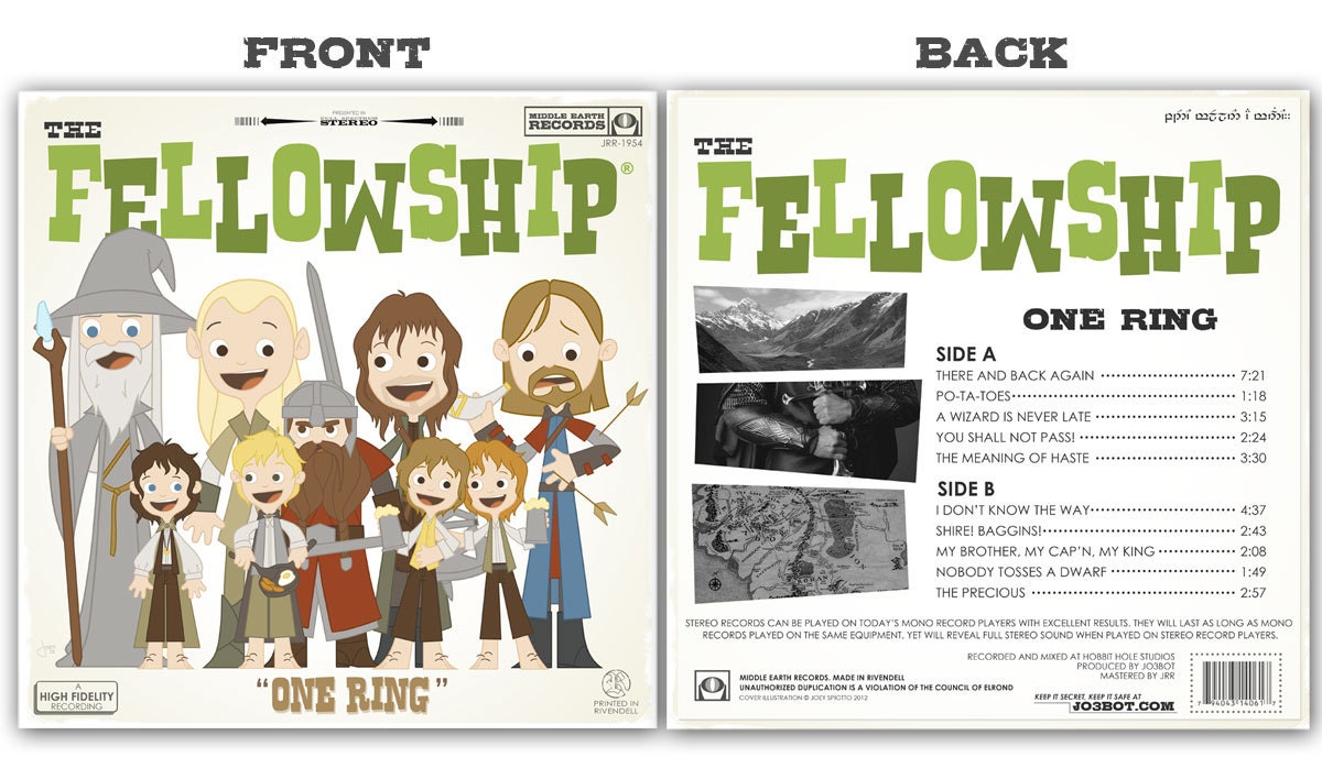 The Fellowship Front and Back Set