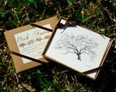 Oak Notes Boxed Stationery Set - Savannah and Low Country Live Oak Tree Cards