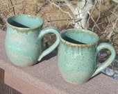 Mugs - Set of two  - See Shop for more Handmade Pottery