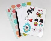 Boston Terrier Writing Set With Envelopes