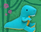 Zooguu - T-Rex Tyrannosaurus Rex Plush - Medium