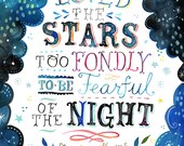 Stars 8x10 print - vertical