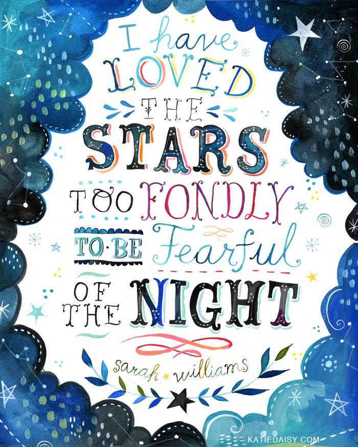 Stars 8x10 print - vertical