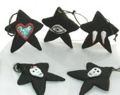 Black Star Ornament Pick your star