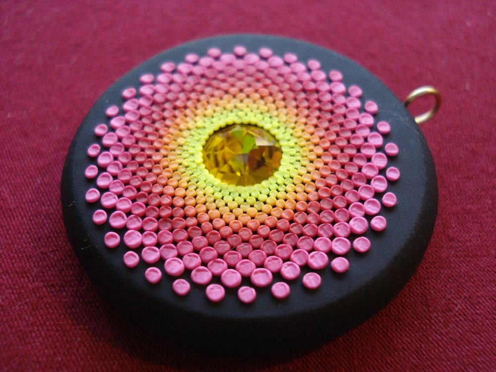bright sunrise pendant