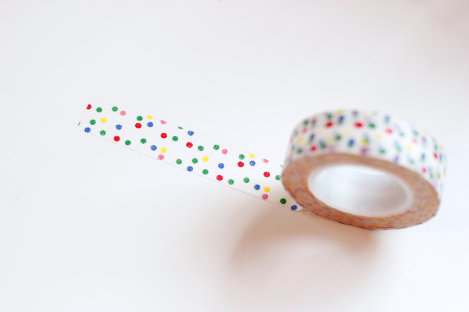 Confetti multi color washi tape, Japanese masking tape craft supply