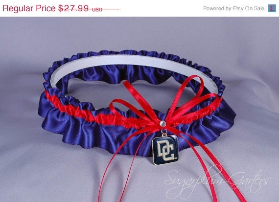Spring Sale - Washington Nationals Wedding Garter